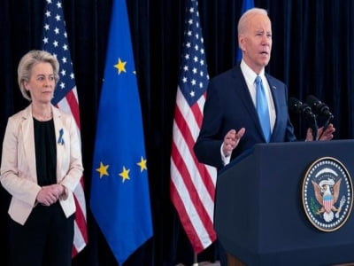 Mỹ và EU ký thỏa thuận sơ bộ mới về lưu chuyển dữ liệu