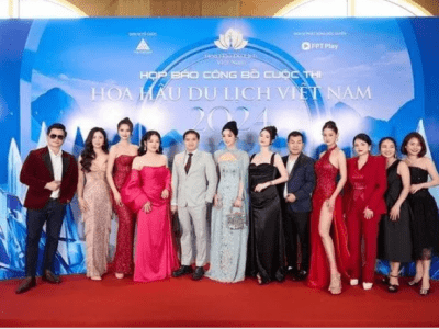 Dàn mỹ nhân đua nhau khoe sắc tại lễ ra mắt Hoa hậu Du lịch Việt Nam 2024
