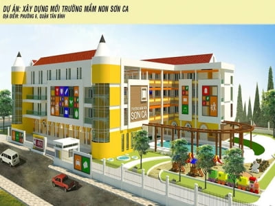 TP.HCM khởi công xây dựng cụm 3 trường học đạt chuẩn quốc gia ở phường 6, quận Tân Bình