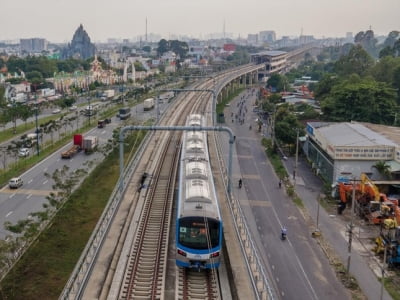 Tuyến metro đầu tiên của TPHCM sẵn sàng về đích