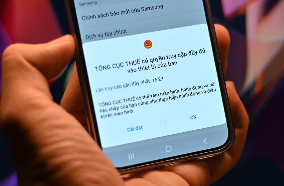 Người dùng mất tiền khi bị lừa cài app 'Tổng Cục Thuế' giả mạo