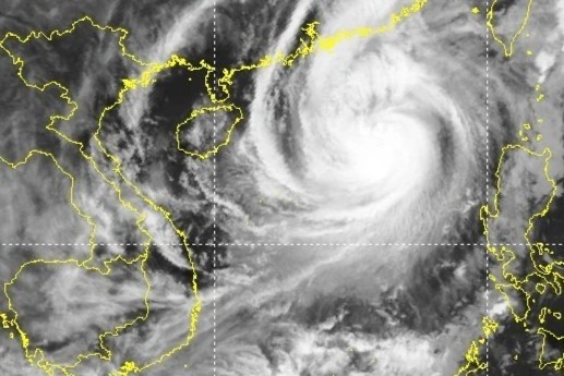 Bão số 7 - Nalgae đang ở giai đoạn mạnh nhất