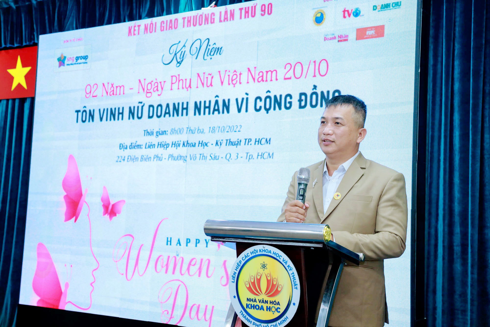 SNG GROUP - Tôn Vinh Nữ Doanh Nhân Vì Cộng Đồng nhân dịp Phụ Nữ Việt Nam 20/10