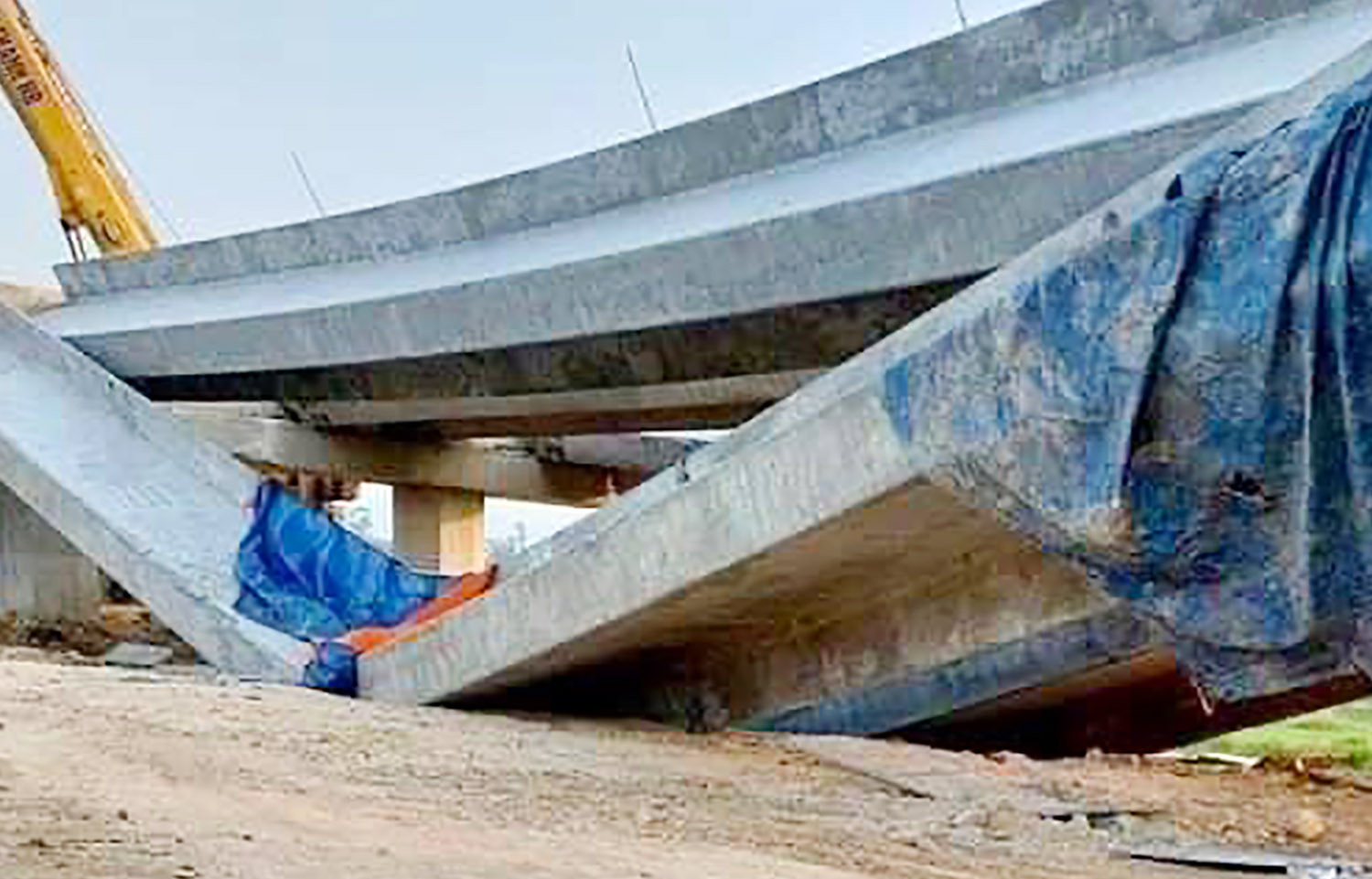 Vụ sập loạt dầm cầu cao tốc Bắc – Nam: Nhà thầu chi tiền tỷ đúc lại