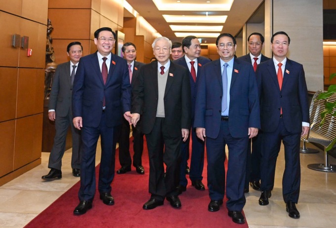 Ông Võ Văn Thưởng được giới thiệu để bầu Chủ tịch nước