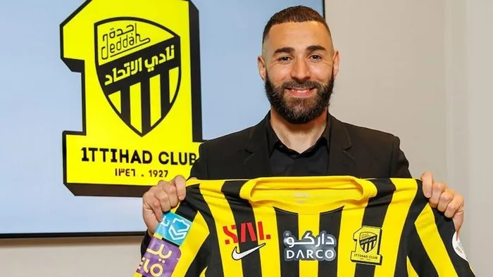 Benzema gia nhập Al Ittihad sau khi rời Real Madrid