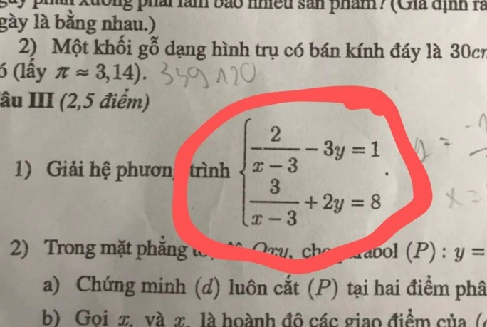 Phụ huynh kiến nghị Sở GD-ĐT Hà Nội vụ đề thi Toán vào lớp 10 ở Hà Nội bị mờ