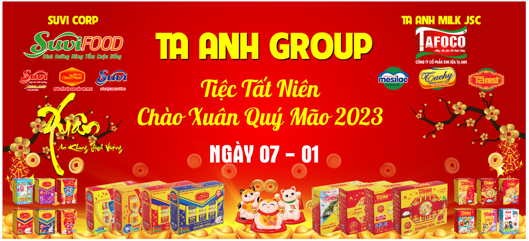 Tập đoàn Tạ Anh Group tổ chức Thank you party 2022 chào đón năm mới 2023